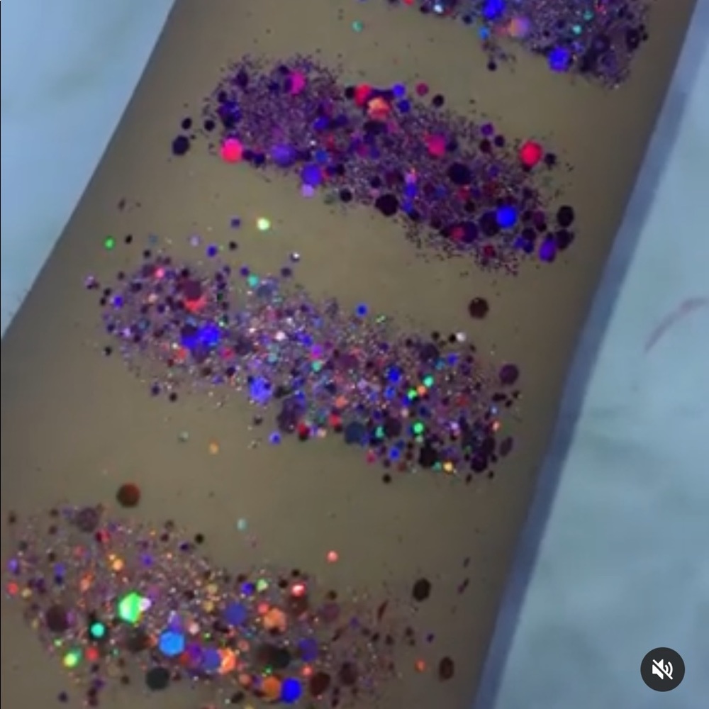 Cosmetics glitter